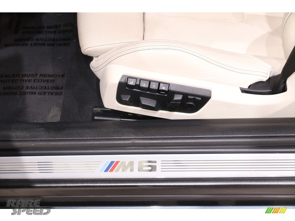 2013 M6 Coupe - Singapore Grey Metallic / BMW Individual Platinum/Black photo #5