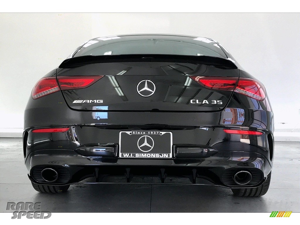 2020 CLA AMG 35 Coupe - Night Black / Classic Red/Black photo #3