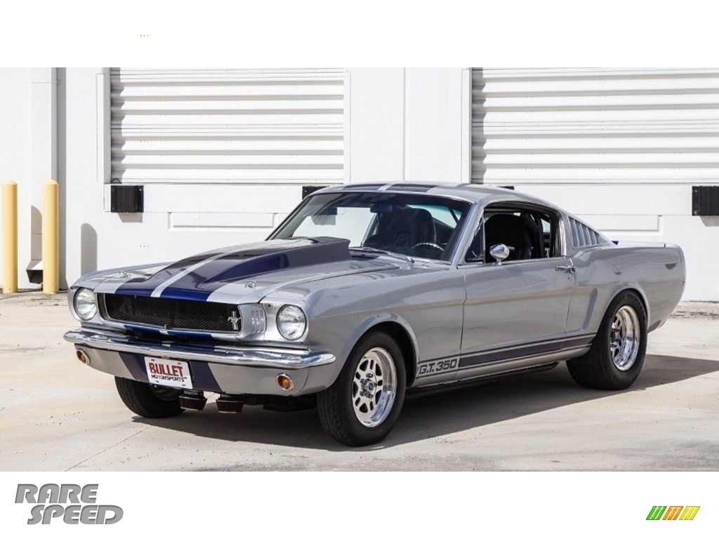 1965 Mustang Shelby GT350 Recreation - Silver / Black photo #1