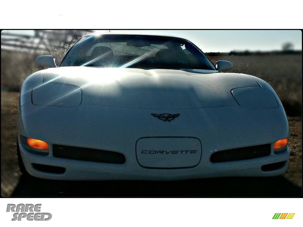 2001 Corvette Z06 - Speedway White / Black photo #4