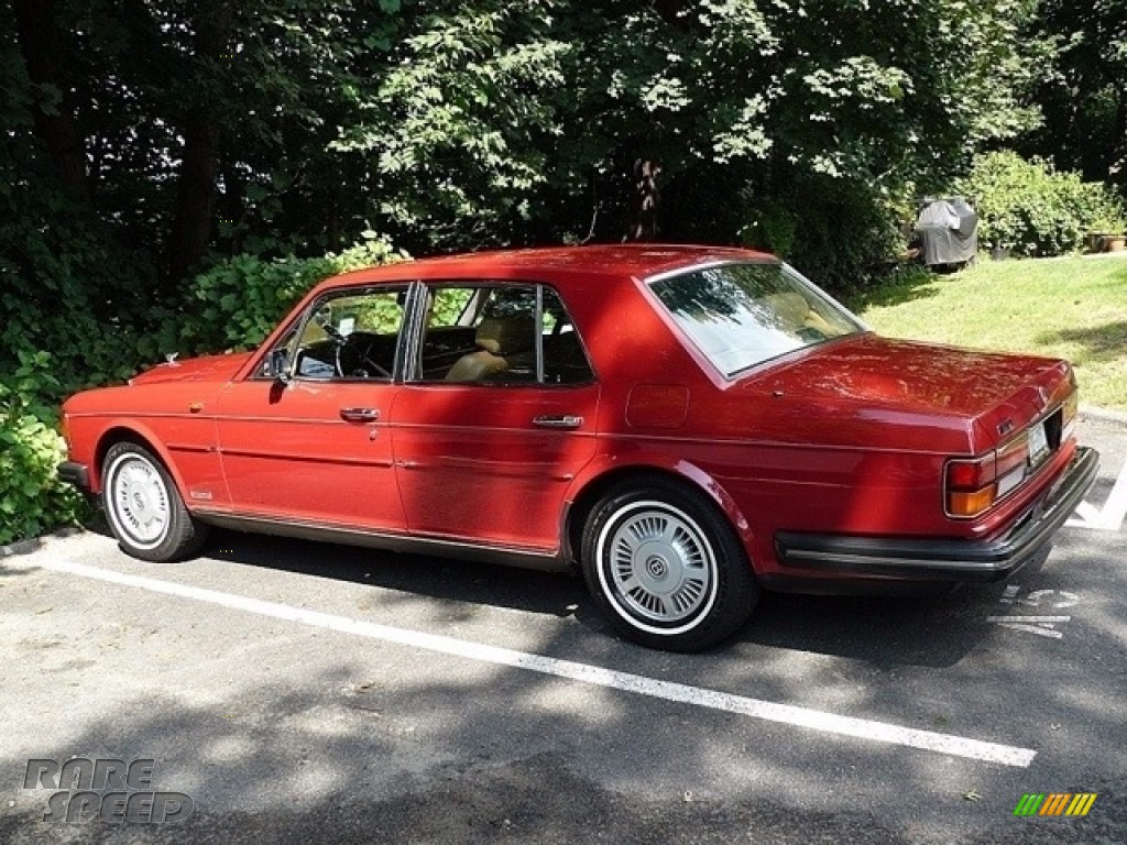 1988 Eight Sedan - Red / Beige photo #6