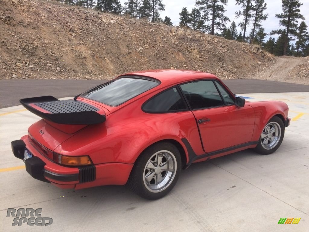 1986 911 Turbo Coupe - Guards Red / Black photo #5