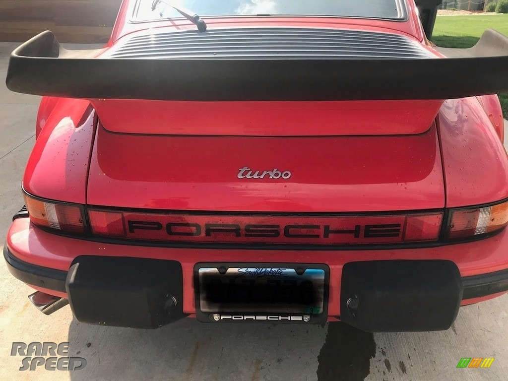 1986 911 Turbo Coupe - Guards Red / Black photo #9