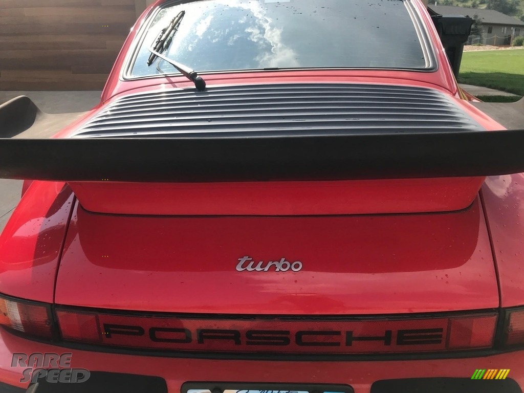 1986 911 Turbo Coupe - Guards Red / Black photo #10