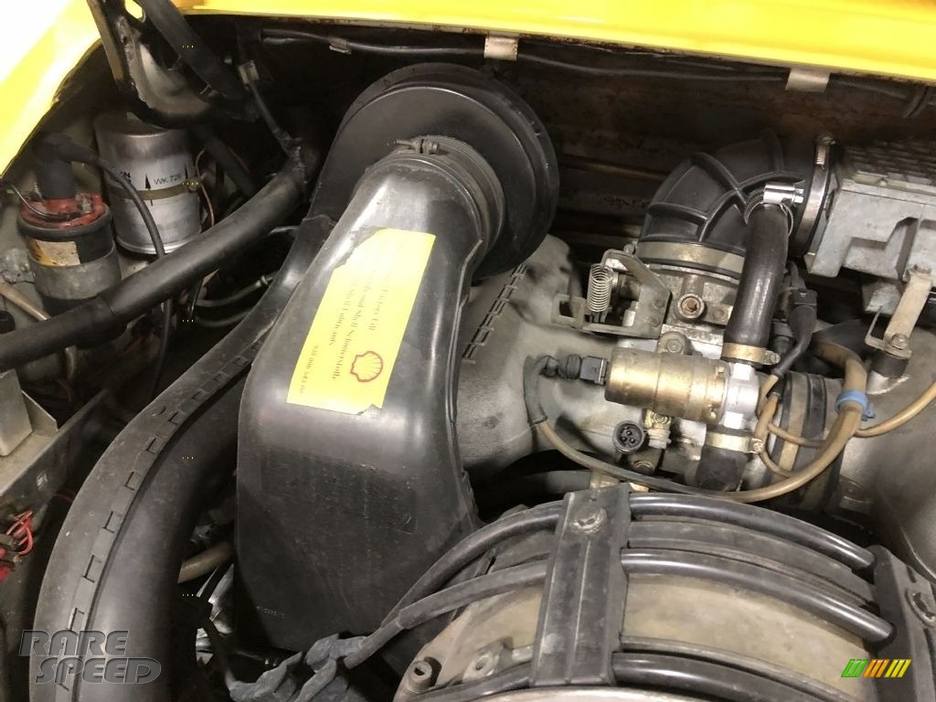 1985 911 Carrera Targa - Yellow / Black photo #40