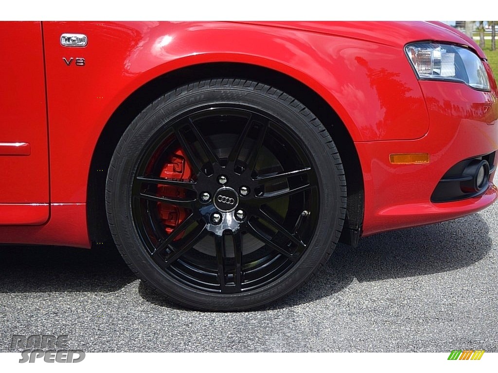 2008 S4 4.2 quattro Sedan - Brilliant Red / Black/Black photo #21