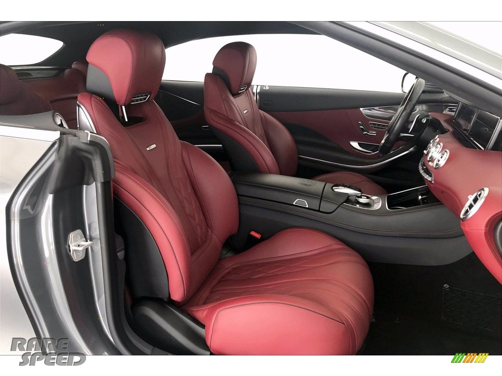 2017 S 63 AMG 4Matic Cabriolet - Selenite Grey Metallic / designo Bengal Red/Black photo #6