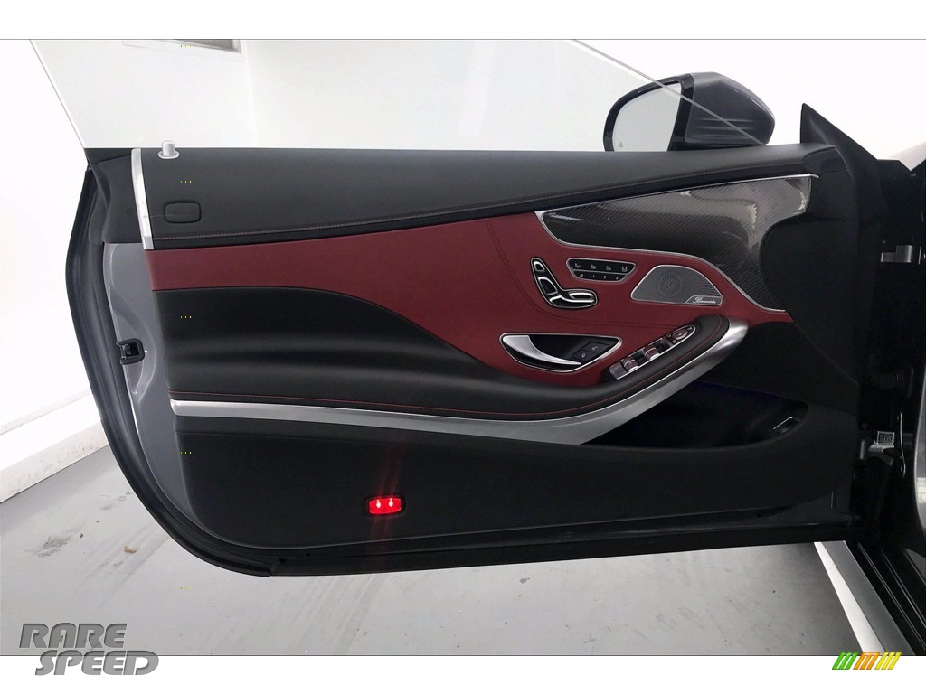 2017 S 63 AMG 4Matic Cabriolet - Selenite Grey Metallic / designo Bengal Red/Black photo #25