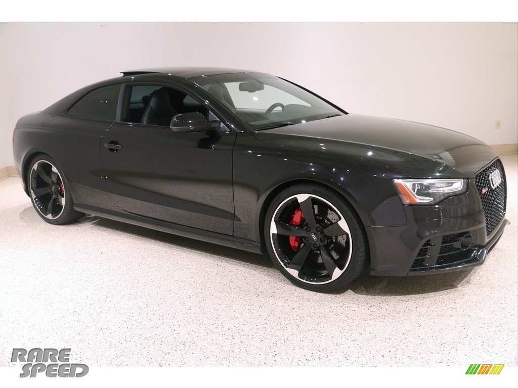 2015 RS 5 Coupe quattro - Panther Black Crystal / Black photo #1
