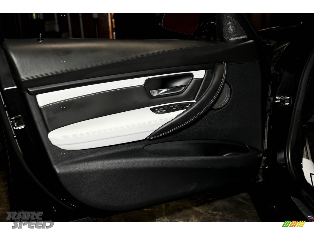2015 M3 Sedan - Black Sapphire Metallic / Silverstone photo #14