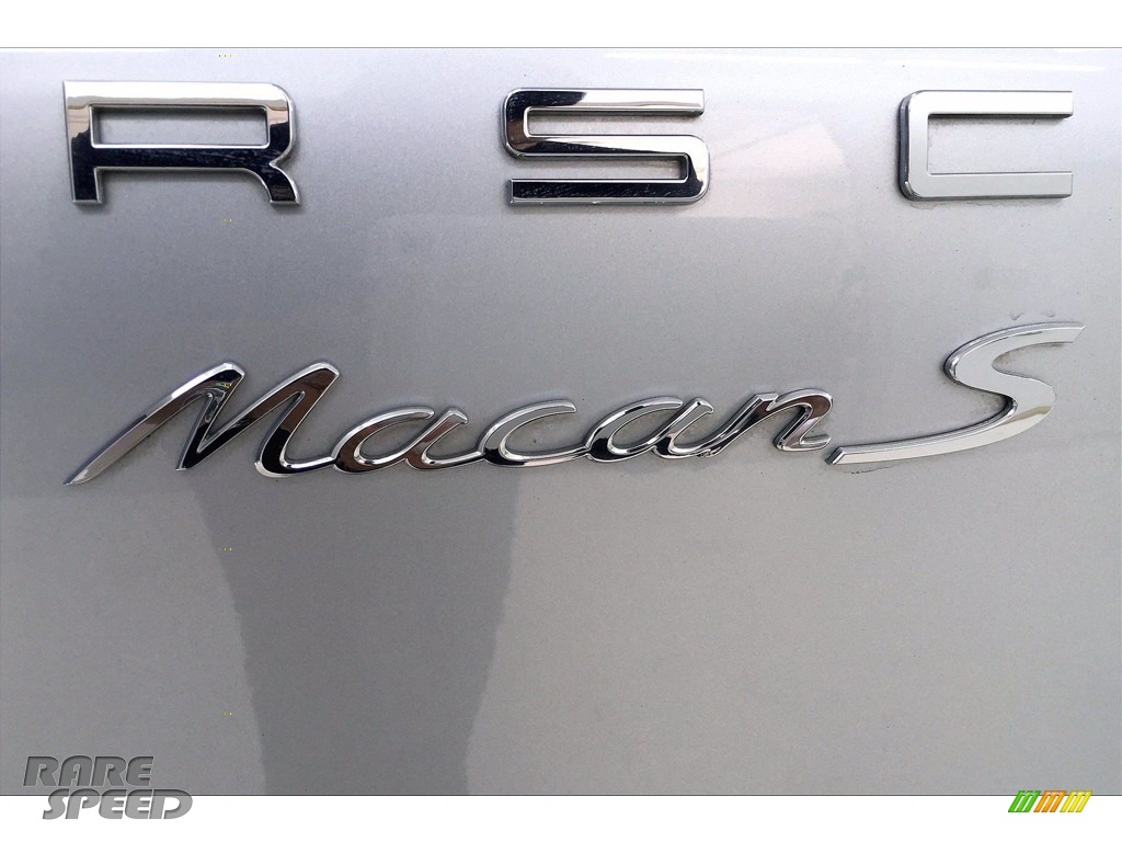 2015 Macan S - Rhodium Silver Metallic / Black photo #7