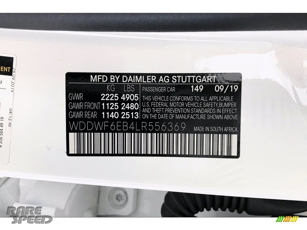 2020 C AMG 43 4Matic Sedan - Polar White / Black photo #24