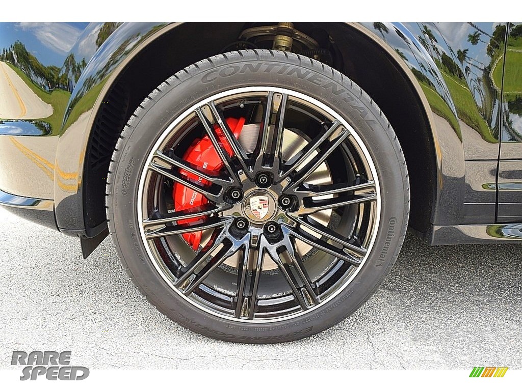 2014 Cayenne Turbo S - Jet Black Metallic / Black/Carrera Red photo #25