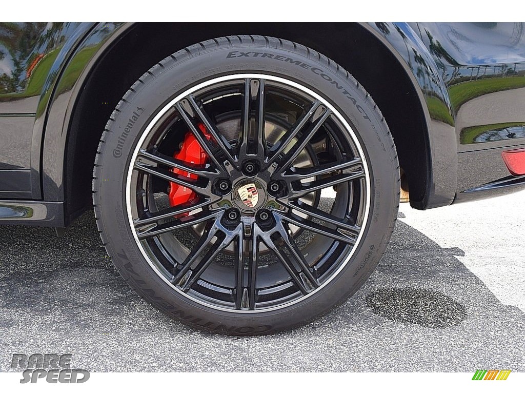 2014 Cayenne Turbo S - Jet Black Metallic / Black/Carrera Red photo #27