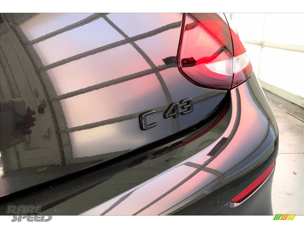 2019 C 43 AMG 4Matic Coupe - Graphite Grey Metallic / Cranberry Red/Black photo #7