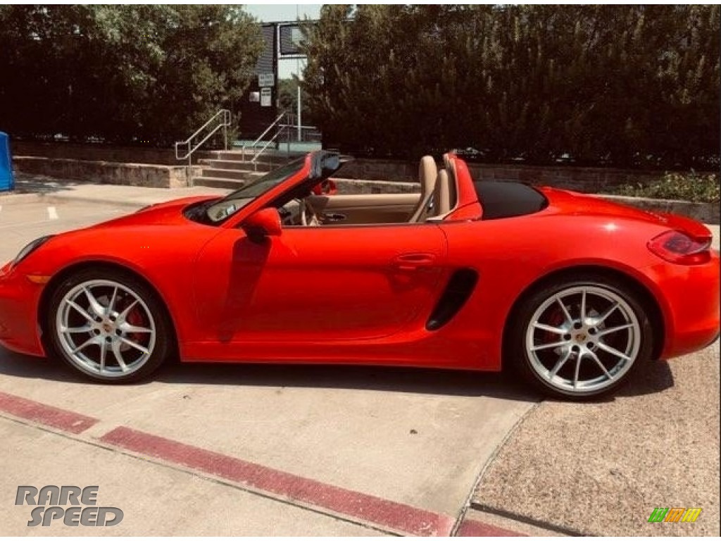 2015 Boxster S - Guards Red / Luxor Beige photo #1