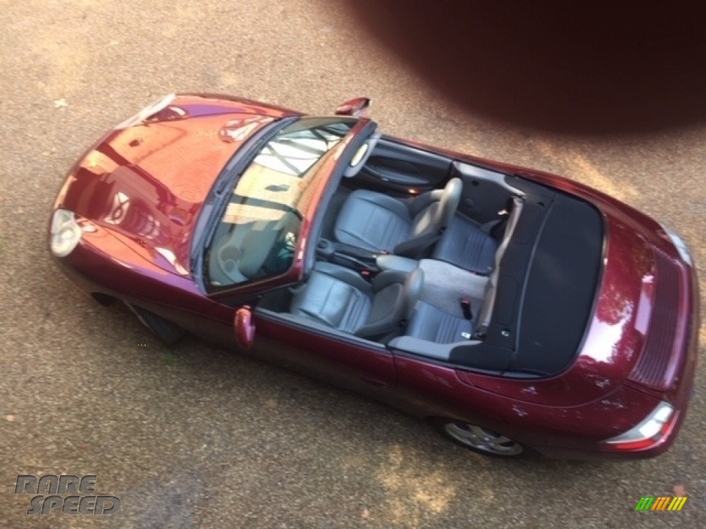 1999 911 Carrera Cabriolet - Arena Red Metallic / Graphite Grey photo #8