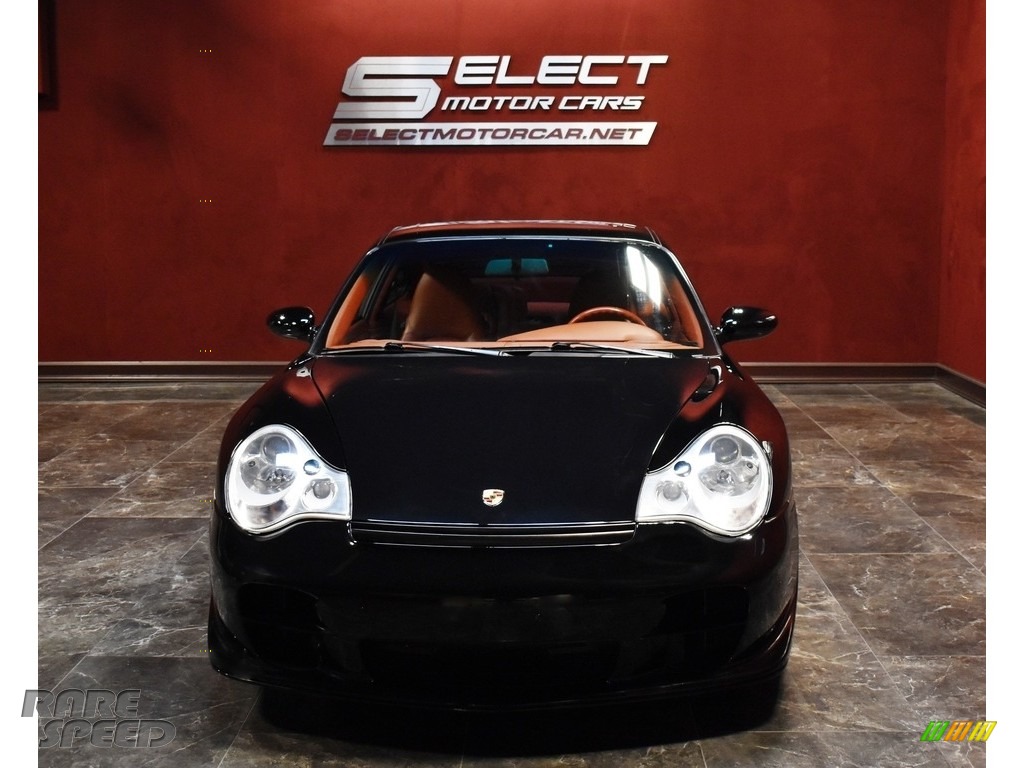 2001 911 Turbo Coupe - Black / Boxster Red photo #2