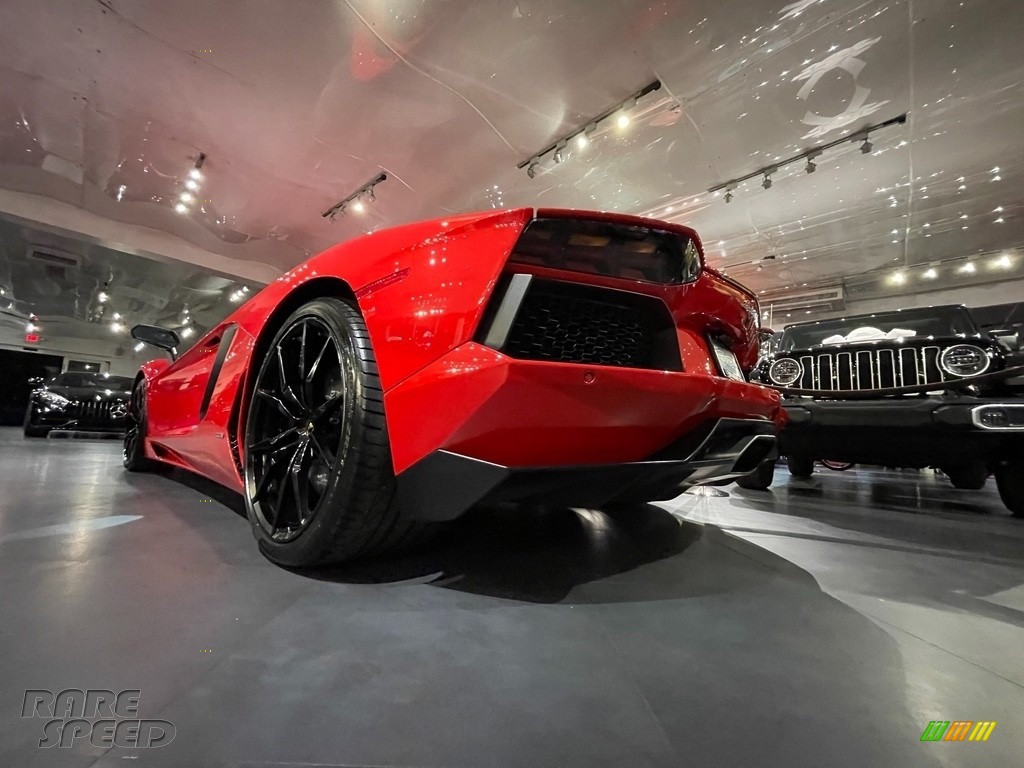 2013 Aventador LP 700-4 - Rosso (Red) / Nero/Rosso photo #8