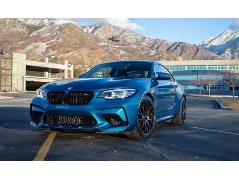 Long Beach Blue Metallic 2020 BMW M2 Competition Coupe
