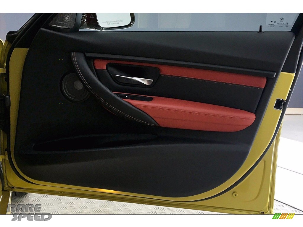 2018 M3 Sedan - Austin Yellow Metallic / Sakhir Orange/Black photo #24