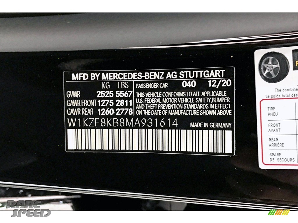 2021 E 63 S AMG 4Matic Sedan - Black / Black photo #10