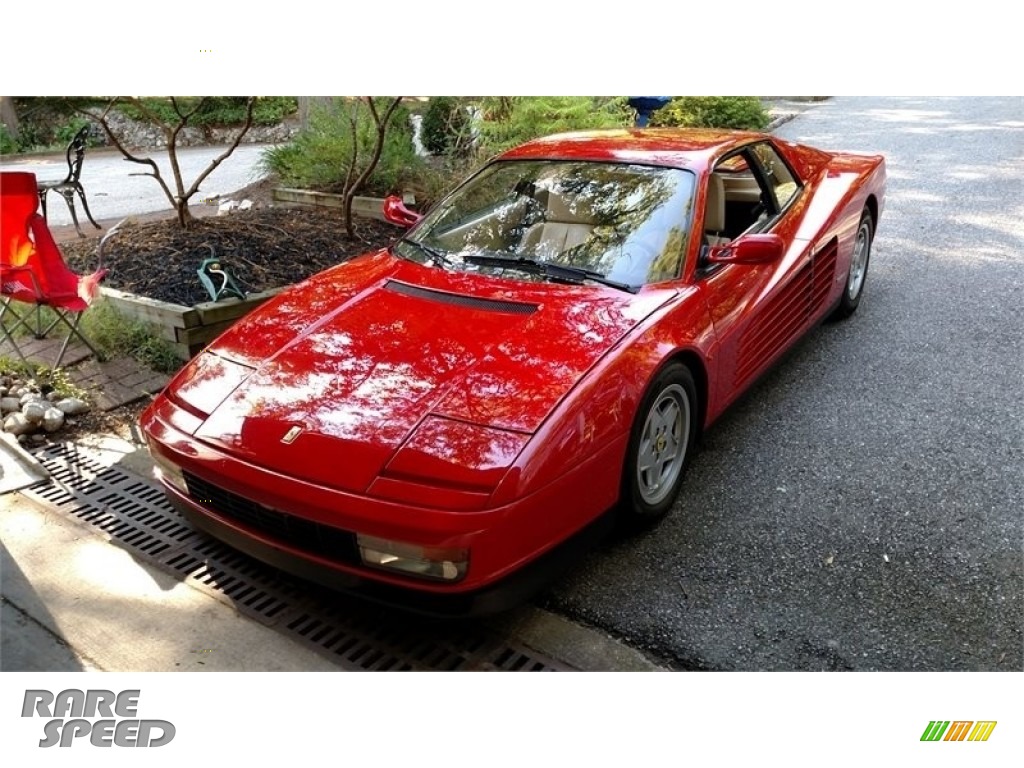 1988 Testarossa  - Rosso Corsa (Red) / Cream photo #12