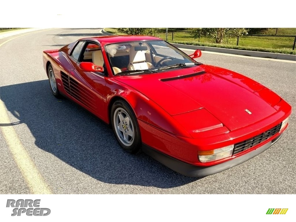 1988 Testarossa  - Rosso Corsa (Red) / Cream photo #17