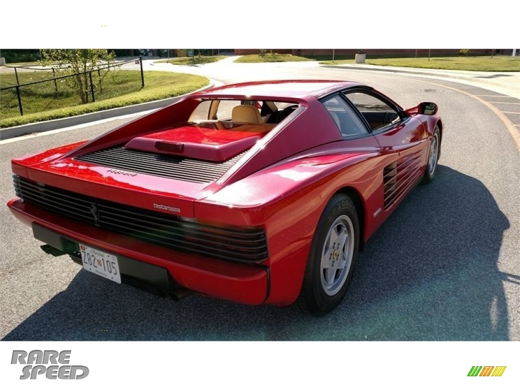 1988 Testarossa  - Rosso Corsa (Red) / Cream photo #22