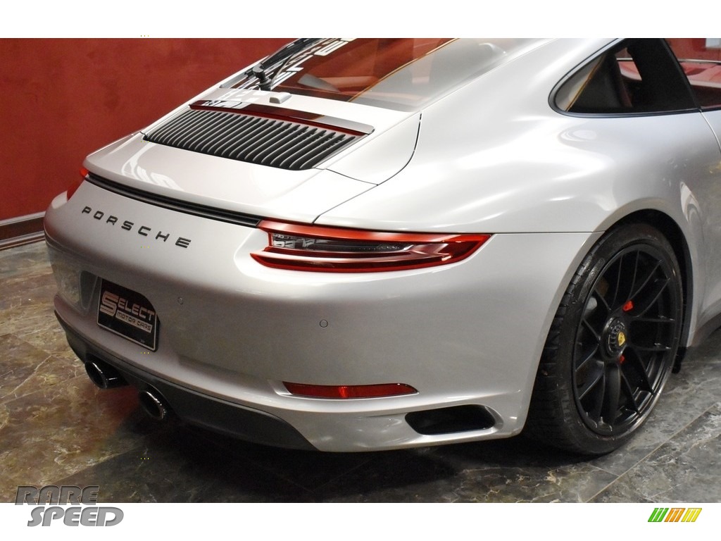 2019 911 Carrera GTS Coupe - GT Silver Metallic / Bordeaux Red photo #5