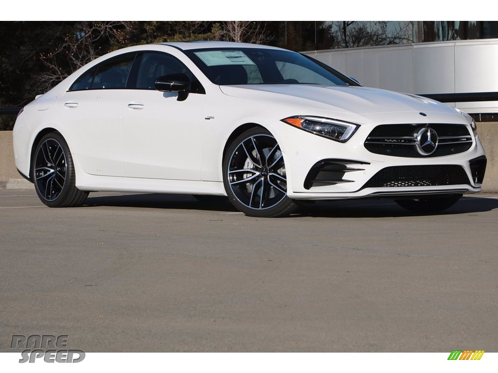 2021 CLS 53 AMG 4Matic Coupe - Polar White / Black photo #2