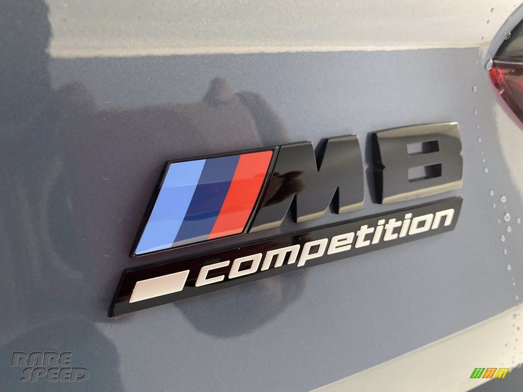 2022 M8 Competition Convertible - Barcelona Blue Metallic / Silverstone photo #8