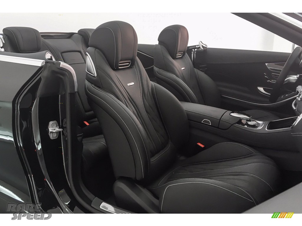 2017 S 63 AMG 4Matic Cabriolet - Black / Black photo #6