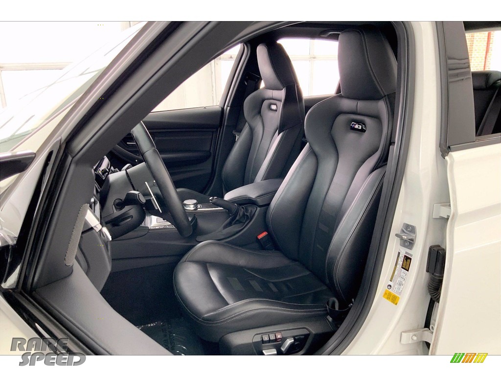 2018 M3 Sedan - Alpine White / Black photo #18