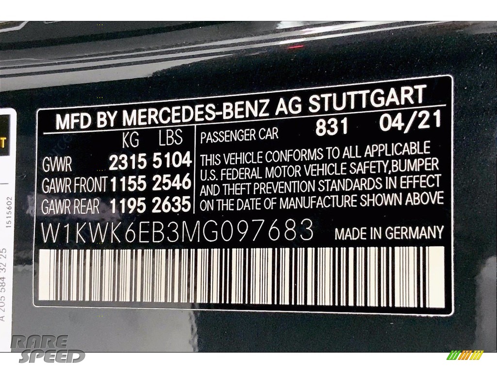 2021 C AMG 43 4Matic Cabriolet - Graphite Gray Metallic / Black/DINAMICA w/Red Stitching photo #11