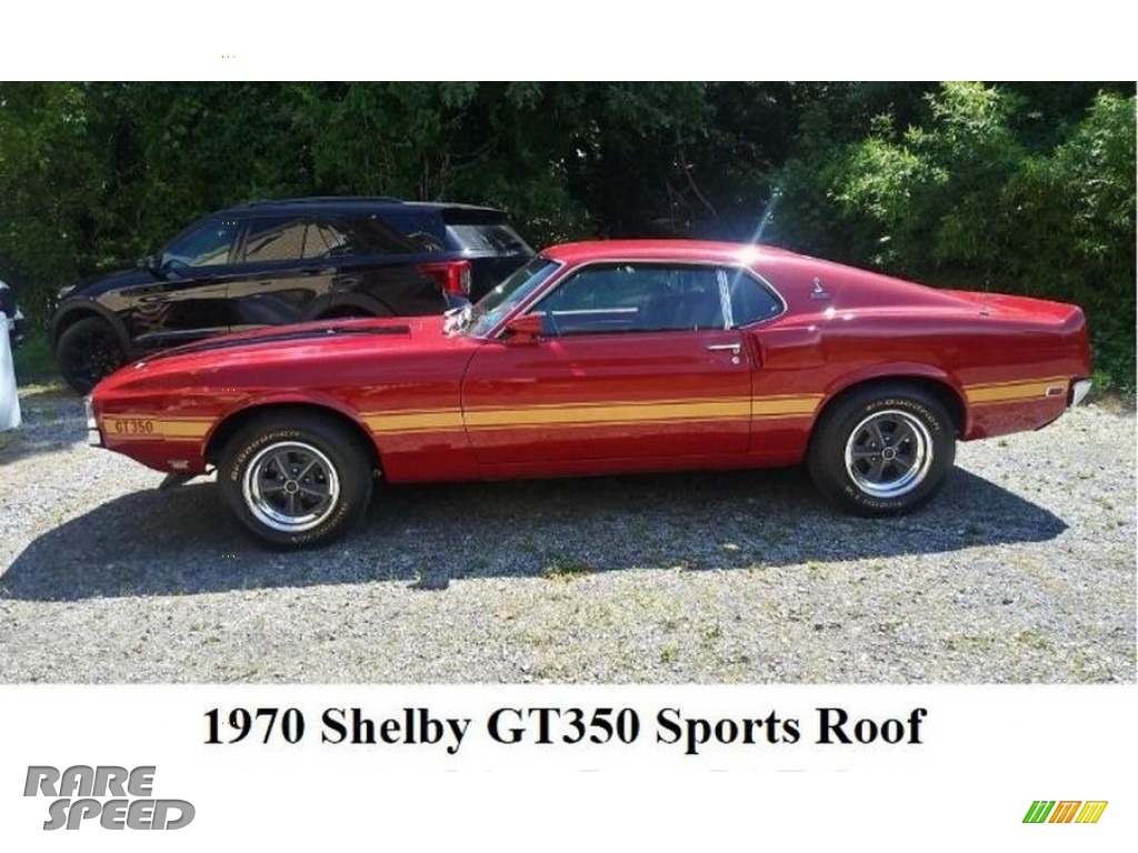 Candy Apple Red / Dark Red Ford Mustang Shelby GT350 Fastback