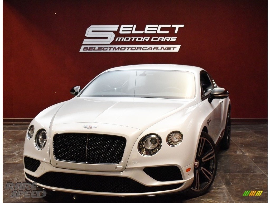 Ice Pearl White / Hotspur Bentley Continental GT V8 S