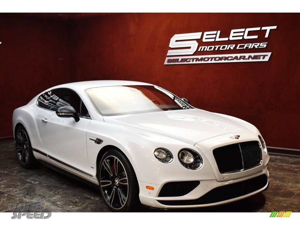 2017 Continental GT V8 S - Ice Pearl White / Hotspur photo #3