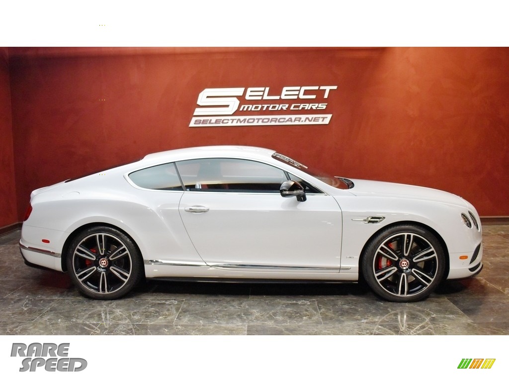 2017 Continental GT V8 S - Ice Pearl White / Hotspur photo #4