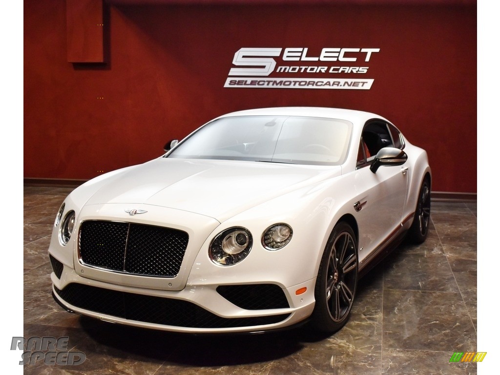 2017 Continental GT V8 S - Ice Pearl White / Hotspur photo #6