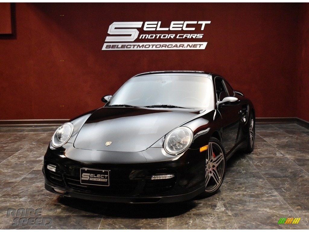 Black / Black Porsche 911 Turbo Coupe