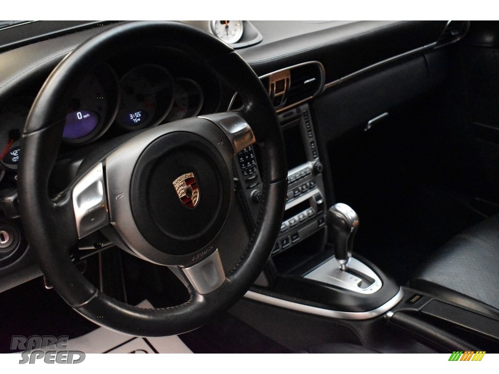 2007 911 Turbo Coupe - Black / Black photo #10