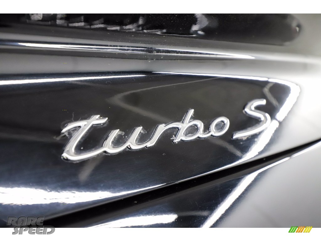 2013 911 Turbo S Cabriolet - Black / Black photo #11