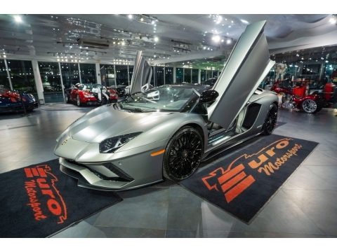 Grigio Titans Matt 2019 Lamborghini Aventador S Roadster