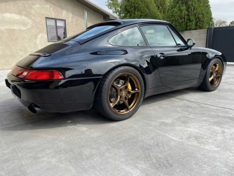 Black 1997 Porsche 911 Carrera Coupe