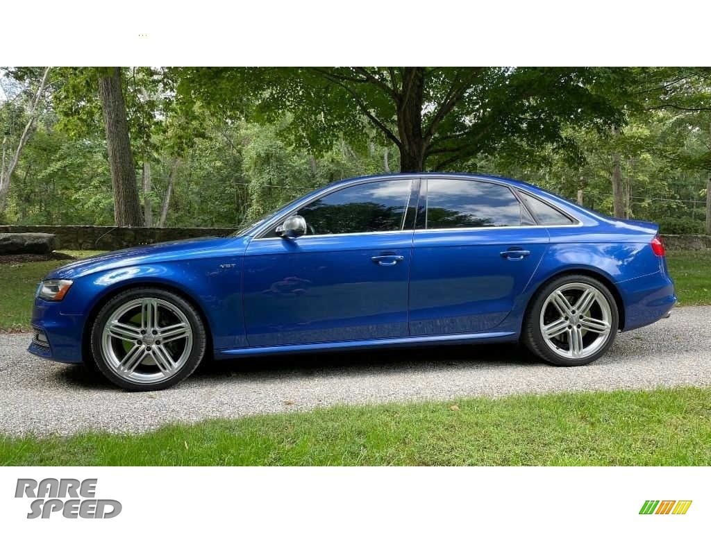 Sepang Blue Pearl / Black Audi S4 Premium Plus 3.0 TFSI quattro