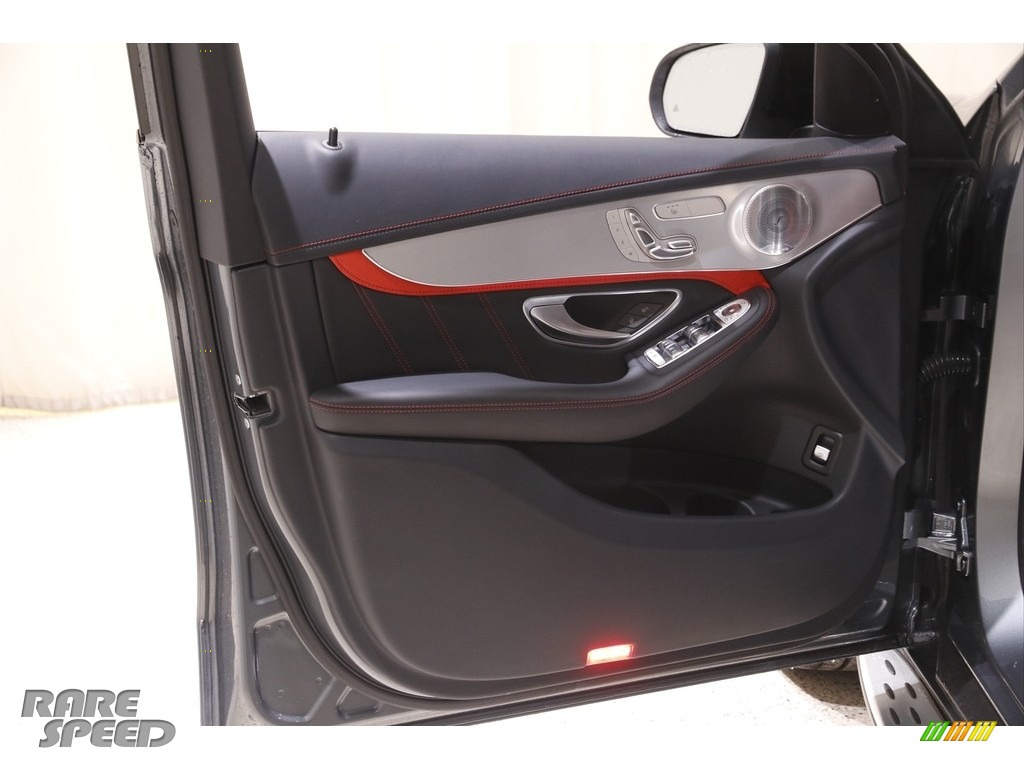 2020 GLC AMG 63 S 4Matic Coupe - Selenite Grey Metallic / AMG Cranberry Red/Black photo #4