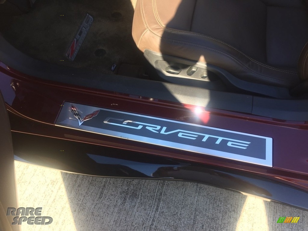 2016 Corvette Z06 Convertible - Long Beach Red Metallic Tintcoat / Brownstone photo #6