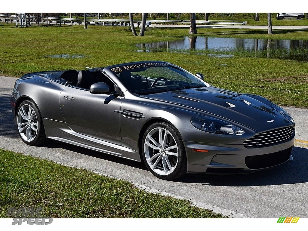 2012 DBS Coupe - Tungsten Silver / Obsidian Black photo #1