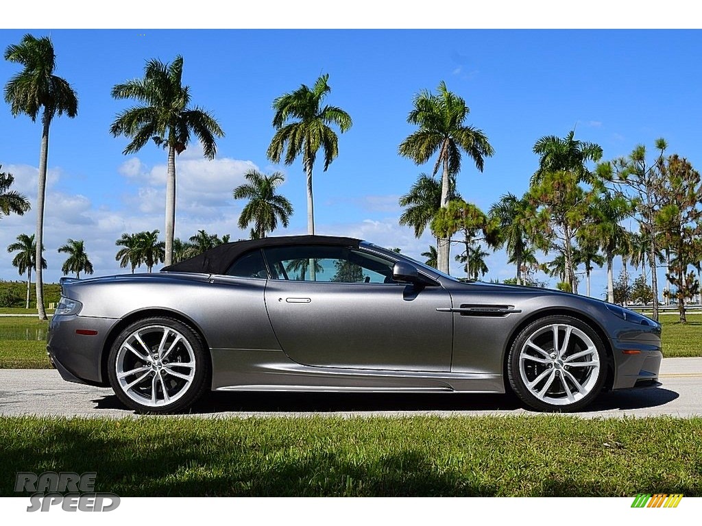 2012 DBS Coupe - Tungsten Silver / Obsidian Black photo #5